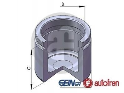 D025312 AUTOFREN SEINSA Елементи гальмівного супорта