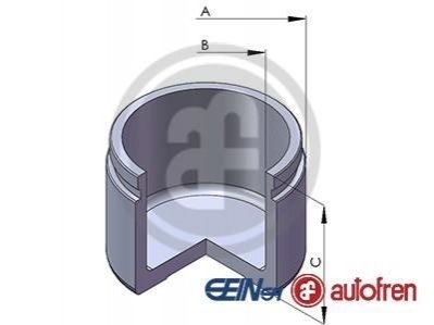 D02541 AUTOFREN SEINSA Елементи гальмівного супорта