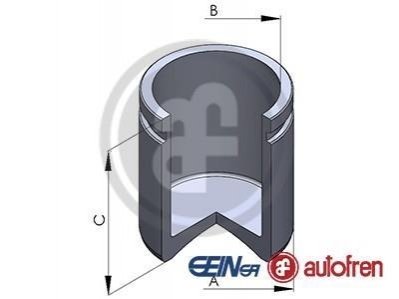 D02573 AUTOFREN SEINSA Елементи гальмівного супорта