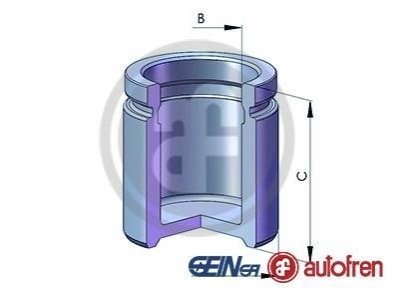 D025666 AUTOFREN SEINSA Елементи гальмівного супорта