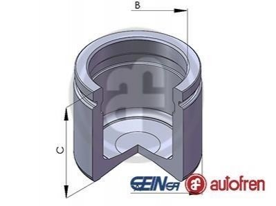 D02586 AUTOFREN SEINSA Елементи гальмівного супорта