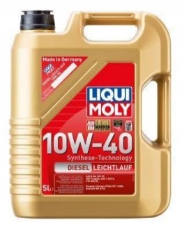 1387 LIQUI MOLY Масло моторн. Liqui Moly Diesel Leichtlauf 10W-40 (Канистра 5л)