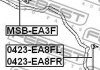 0423-EA8FL FEBEST Тяга / Стійка стабілізатора (фото 2)