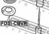 FDSI-CBVR FEBEST Прокладка пружини підвіски (фото 2)
