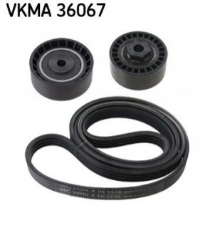 VKMA 36067 SKF Комплект доріжкового ремня