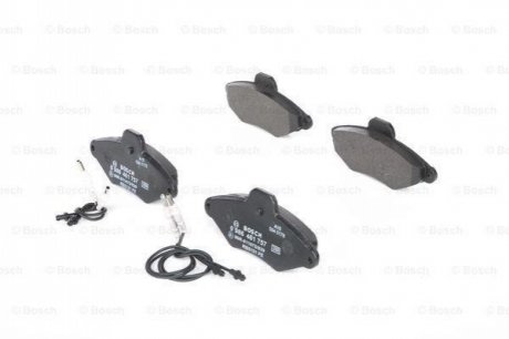 0986461757 Bosch Гальмівні колодки дискові