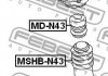 MSHB-N43 FEBEST Пильовик амортизатора (фото 2)