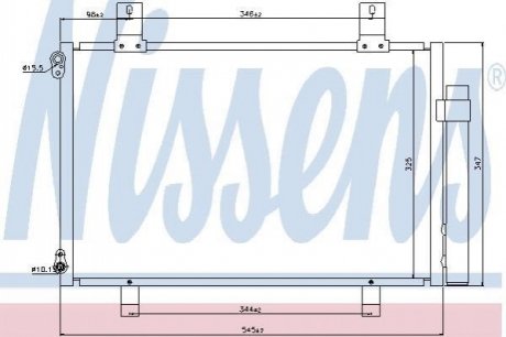 940057 Nissens Радiатор кондицiонера