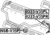 NSB-V35F FEBEST Втулка стабілізатора (фото 2)