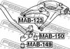 MAB-150 FEBEST Сайлентблок підвіски (фото 2)