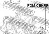 FDM-CBKLH FEBEST Подушка двигателя Fiesta (02), Mazda2 (пр-во FEBEST) (фото 2)