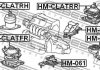 HM-CLATRR FEBEST Опора двигуна / КПП (фото 2)