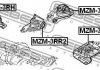 MZM-3RR2 FEBEST Подушка двигателя задняя Mazda 3 (пр-во FEBEST) (фото 2)