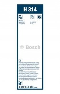 3 397 015 100 Bosch Щітка склоочисника