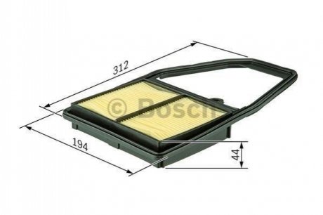 1 987 429 176 Bosch Повітряний фільтр