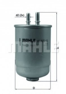 KL485/16D MAHLE Паливний фільтр