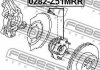 0282-Z51MRL FEBEST Маточина колеса (фото 2)