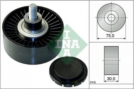 532 0751 10 INA  Обводний ролик