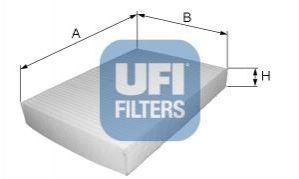 53.102.00 UFI Фiльтр салону