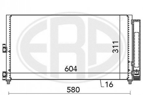 667000 Era  Радiатор