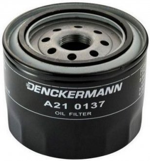 A210137 Denckermann  Фільтр масляний двигуна TOYOTA CARINA, COROLLA 1.8-2.0 D 87-97 (вир-во DENCKERMANN)