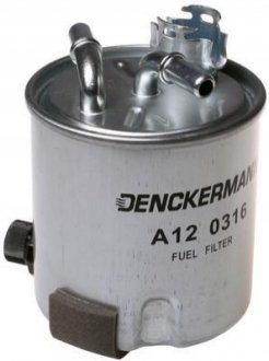 A120316 Denckermann  Фильтр топливный RENAULT MEGANE II, SCENIC II 1.5, 2.0 DCI 05- (пр-во DENCKERMANN)