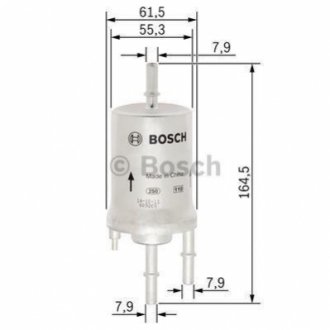 F026403013 Bosch Фільтр паливний SEAT ALTEA 1.6 LPG 09-, VW GOLF VI 1.6 Bifuel (вир-во BOSCH)