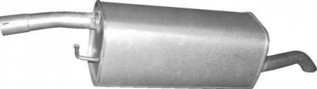 08.668 Polmostrow Глушник задн. FORD FUSION 1.2, 1.4 (2002-12) (вир-во Polmostrow)