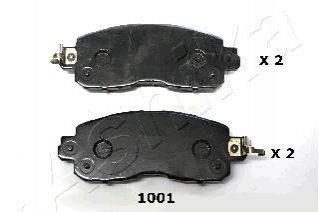 50-01-1001 Ashika  Колодки тормозные дисковые передние NISSAN LEAF ELECTRIC 10- (пр-во ASHIKA)