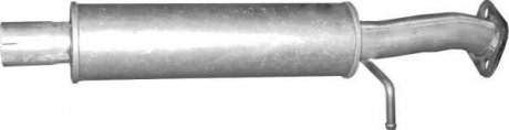 10.11 Polmostrow Глушитель, алюм. сталь, середн. часть Hyundai Santa Fe (10.11) Polmostrow