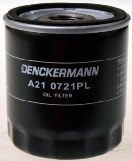 A210721PL Denckermann  Фильтр масляный DODGE AVENGER, CALIBER 2.0 06- (пр-во DENCKERMANN)