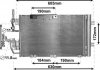 37005454 Van Wezel Радіатор кондиціонера OPEL ASTRA H (04-) (вир-во Van Wezel) (фото 1)