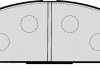 J3601090 Jakoparts Колодки тормозные дисковые передние NISSAN (пр-во Jakoparts) (фото 2)