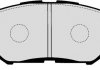 J3602124 Jakoparts Колодки гальмівні передні LEXUS, TOYOTA (вир-во Jakoparts) (фото 2)