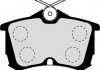 J3614015 Jakoparts Колодки тормозные дисковые задние HONDA (пр-во Jakoparts) (фото 2)