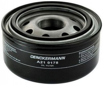 A210178 Denckermann  Фільтр масляний VW LT 2.8 TDI -06 (вир-во DENCKERMANN)