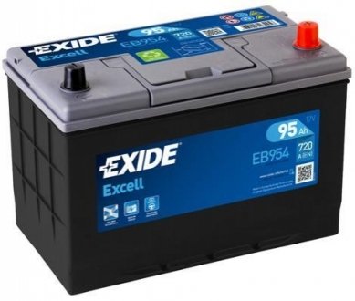 EB954 Exide АКБ 6СТ-95 R+ (пт760) (необслуж) Asia EXCELL Exide