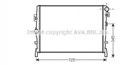 CR2105 AVA Cooling Systems Радиатор охлаждения двигателя (CR2105) AVA