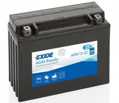 AGM12-23 Exide Аккумулятор 21Ah-12v Exide AGM (205х90х165),R,EN350