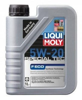 3840 LIQUI MOLY Масло моторн. Liqui Moly Special Tec F ECO 5W-20 (Канистра 1л)