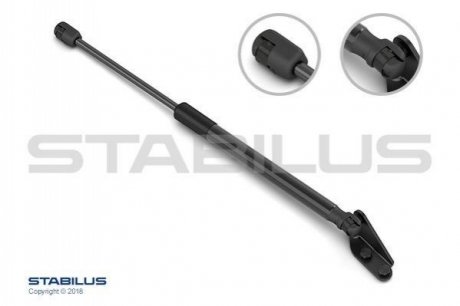 848951 STABILUS STABILUS Амортизатор багажника, F=405N, L=47.25см, H=17.6см