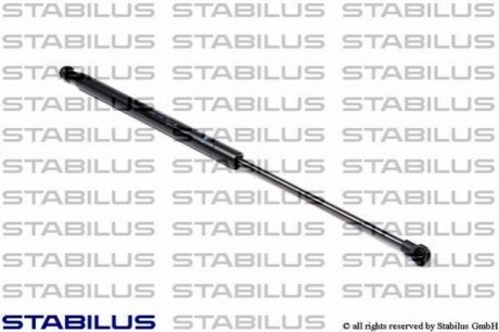 016902 STABILUS STABILUS Амортизатор багажника, F=185N, L=45.6см, H=18.2см