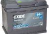 EA601 Exide Акумулятор EXIDE Premium Carbon Boost 12V/60Ah/600A (фото 1)
