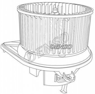 DEA17029 Denso Вентилятор опалювача салону