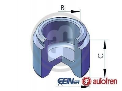 D025346 AUTOFREN SEINSA Елементи гальмівного супорта