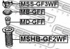 MB-GFF FEBEST Підшипник опори амортизатора (фото 2)