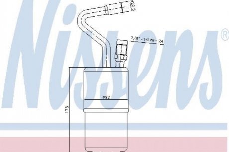 95135 Nissens Осушувач кондицiонера