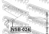 NSB-024 FEBEST Втулка стабілізатора (фото 2)