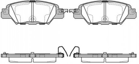 P17773.00 WOKING Гальмівні колодки зад. Mazda CX5 2.0-2.5 12-