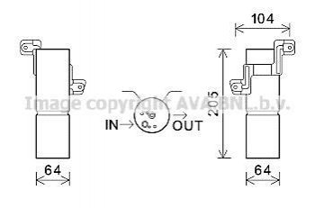 MSD597 AVA Cooling Systems Осушитель кондиционера (MSD597) AVA